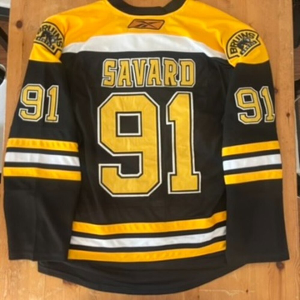 Marc Savard Boston Bruins Reebok Hockey Jersey